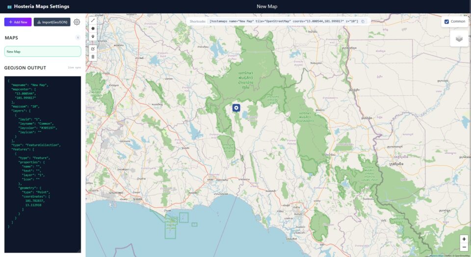 Hosteria Maps Plugin